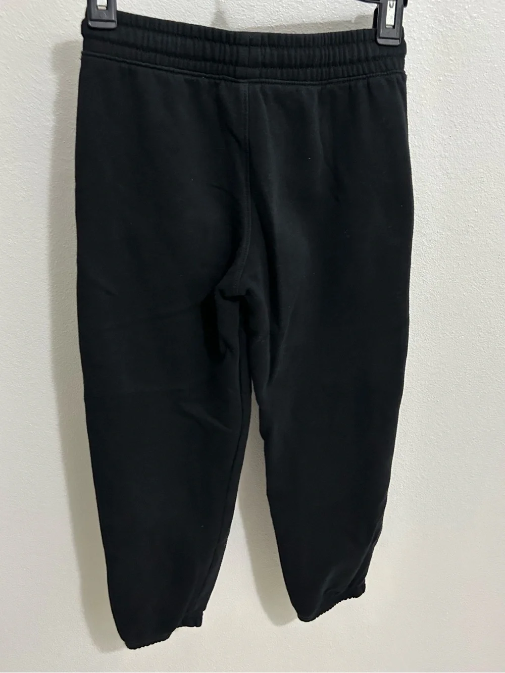 Old Navy Black Joggers with White Drawcord